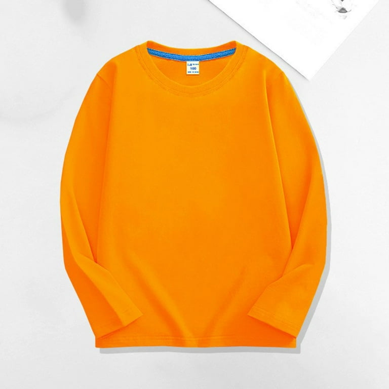 Walmart top orange sweatshirt