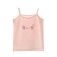 thumbnail image 1 of Cethrio Tank Tops for Girls 2025, Printed Athletic Summer Cotton Sleeveless Shirts White Size 11-12 T, 1 of 2