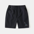 thumbnail image 1 of Cethrio Kids Boys Cargo Shorts, Elastic Waist Cotton Athletic School Uniform Summer Shorts Navy Size 6 T, 1 of 3