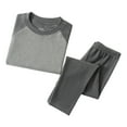 thumbnail image 1 of Cethrio Kids Boys Cotton Pajama Sets, Fall Thermal Comfy 2 Piece Boys' Sleepwear Dark Gray Size 3-4 T, 1 of 6