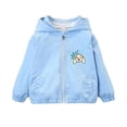 thumbnail image 1 of Cethrio Kids Boys Jackets with Hooded, Zipper Lightweight Long Sleeve Casual Boys Outerwear Blue Size 4T, 1 of 4