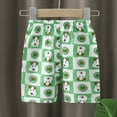 thumbnail image 1 of Cethrio Kids Boys Shorts, Cotton Running Elastic Waist Summer Athletic Shorts Green Size 5 T, 1 of 3