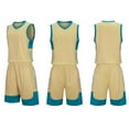 thumbnail image 1 of Cethrio Kids Boys' Shorts Sets, Summer Sleeveless Sports Athletic Outfit Sets Activewear Khaki Size 6-7 T, 1 of 7