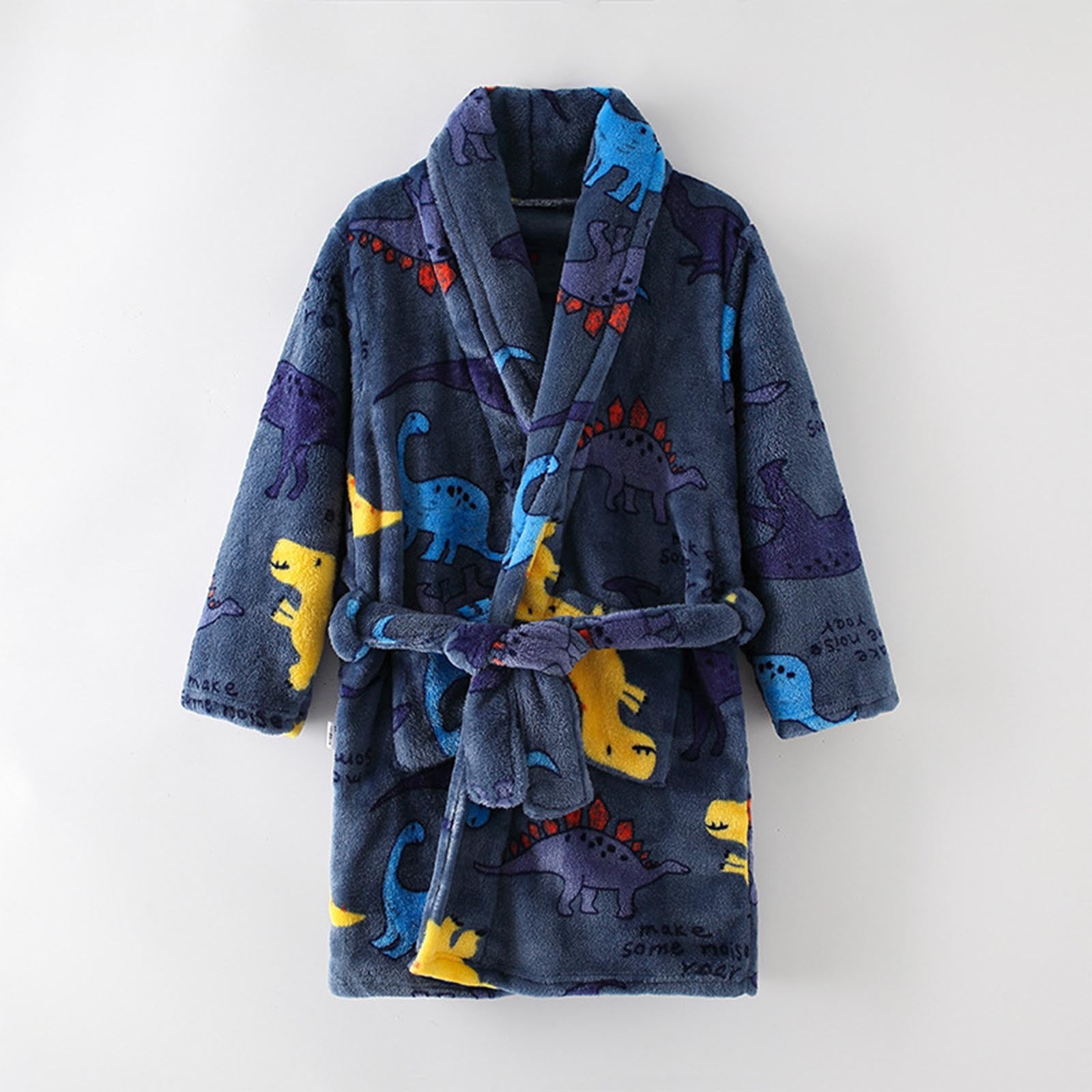 Wonder Nation Boys Green Dino Robe Sizes 4 18 Husky Walmart