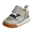 thumbnail image 1 of Cethrio Kids Boys' Sneakers, Running Lightweight Non-slip Soft Sole Walking Shoes Green Size 6-9Months, 1 of 2