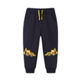 thumbnail image 1 of Cethrio Kids Boys Sweatpants, Graphic Running Cotton Elastic Waist Athletic Joggers Black Size 4 T, 1 of 2