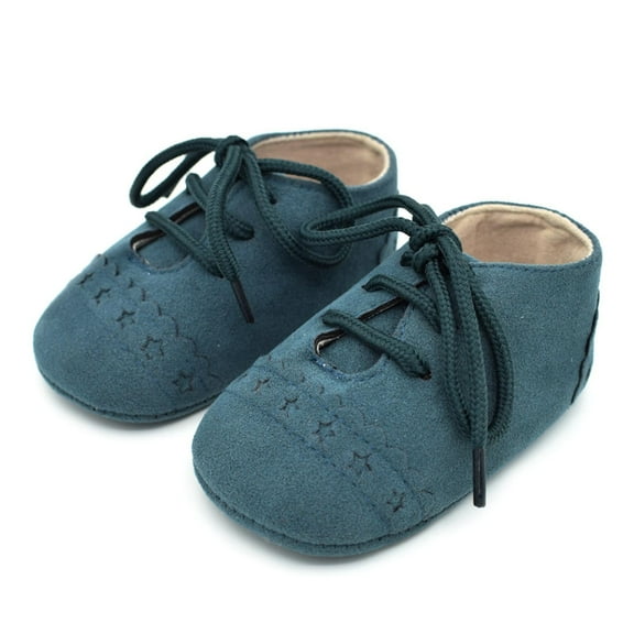 Wavsuf Toddler Girl and Boys Shoes Winter Casual Soft Bottom Green Toddler Shoes Size 12-18 Months
