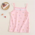 thumbnail image 1 of Cethrio Kids Girl's Tank Tops, Cotton Casual Sleeveless Summer Shirts Pink Size 4-5 T, 1 of 3