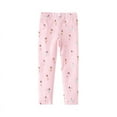 thumbnail image 1 of Cethrio Kids Girls Leggings, Elastic Waist Dance Cotton Soft Gifts Tight Pants Pink Size 2 T, 1 of 6