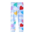 thumbnail image 1 of Cethrio Kids Girls Leggings, Elastic Waist Graphic Cotton Soft Tight Pants Multicolor Size 3 T, 1 of 6