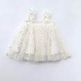 thumbnail image 1 of Cethrio Toddler Girls Printed Dresses- Polyester Sleeveless Cute Casual Fashion Girls Summer Dresses White Size 2 T, 1 of 4