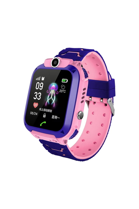 1.1-Inch GPS Smartwatch with Music Player and IPX6 Waterproof - Parental Control Smartwatch for Safety and Daily Activities