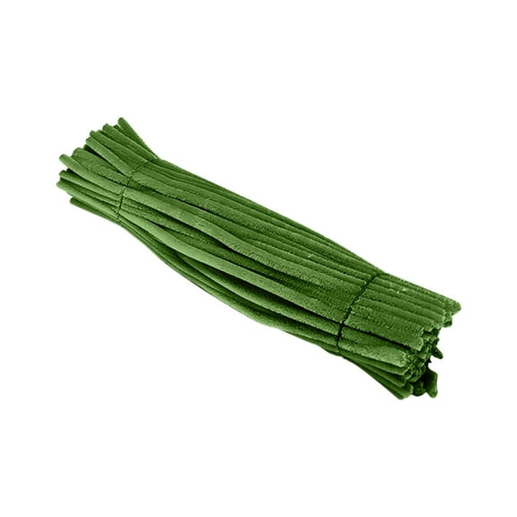 Cevemin 100 Pcs Candy Color Pipe Cleaners - Fluffy Super Dense Craft Stalks for DIY Arts and Crafts Decorations