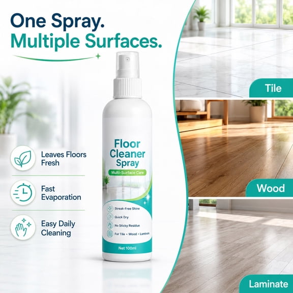 Cevemin 100ml Multi-effect Cleaning And Maintenance Wide Floor Applicability Simples To Use Gentle Fragrances Long-lasting Fresh
