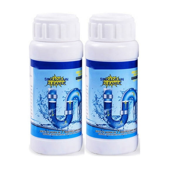 Cevemin 2/3/4/5 Pcs Powerful Drain Cleaner Powder - Enzyme-Based Pipe Unclogger for Kitchen Sink, Toilet, Bathtub, and Shower Drain Maintenance