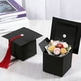 thumbnail image 1 of Cevemin 2 Pcs Graduation Cap Shaped Gift Box With Gold Tassel - For Packaging Sweets, Small Gifts, Graduation Party Decorations, 1 of 7