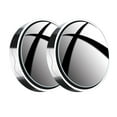 thumbnail image 1 of Cevemin 2Pcs Car Suction Cup Mount Auxiliary Rearview Mirror 360 Degree Rotating Wide-angle Round Frame Blindspot Universal Fit Automotive Accessories, 1 of 1
