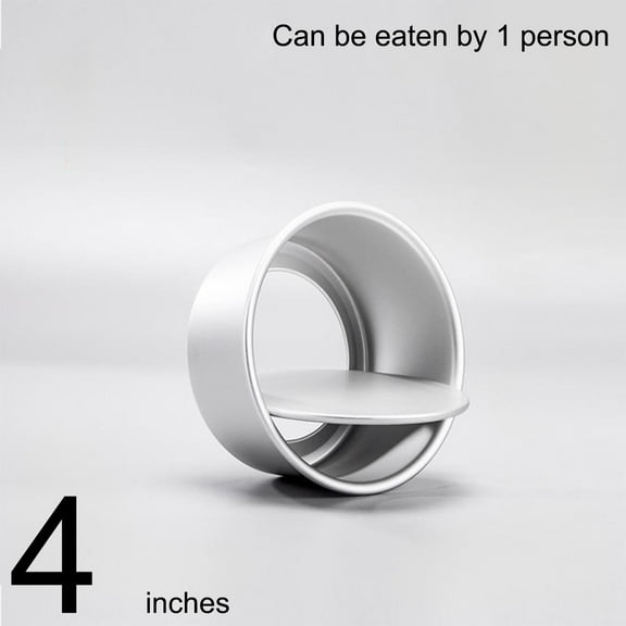 Cevemin 4 Inch 6 Inch 8 Inch 10 Inch Aluminum Alloy Round Cake Pan with Detachable Bottom - Baking Tools for Home and Commercial Use