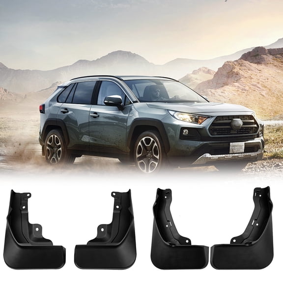 Cevemin 4 Pcs Car Mud Flaps - Plastic Mudguard for Front and Rear Tires Compatible with CRV 2023 - All-Weather Vehicle Protection