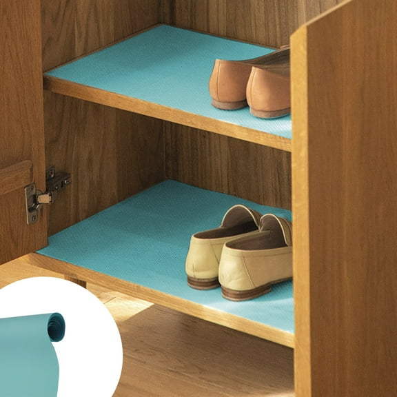 Cevemin 59 x 17.7 Inch Non Adhesive Non Slip Kitchen Cabinet Liners - Waterproof Drawer and Refrigerator Shelf Liners, Easy Clean Mats for Home Organization