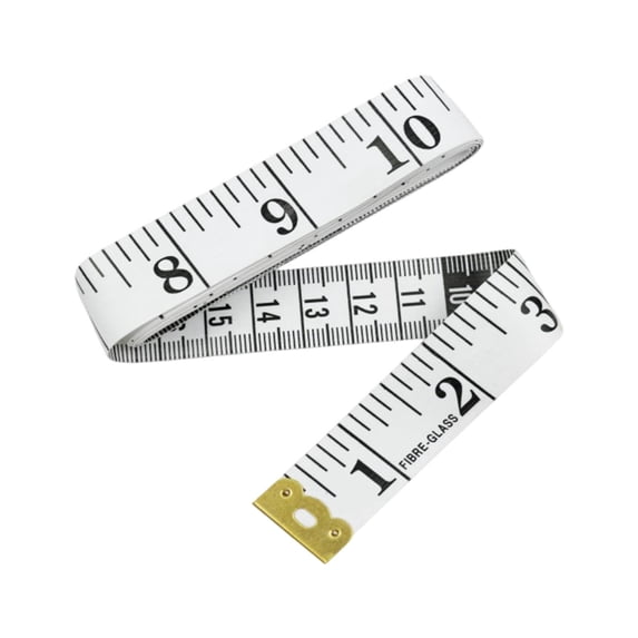 Cevemin 59x0.8 Inch PVC Soft Measuring Tape - Dual Scale Dressmaker Sewing Tape Measure for Tailoring Crafting and Home Use