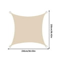 thumbnail image 1 of Cevemin 98 Inch Triangular Sun Shade Sail - Sun Protection Waterproof UV Resistant Easy Install Shade Cloth for Garden Pool Patio Backyard, 1 of 5