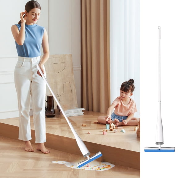 Cevemin Adjustable Spray Mop for Wood Floors | Lightweight Household Mop with High Absorbency & Easy Wash Bucket, Safe & Quick Cleaning Tool