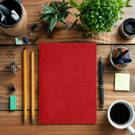 Cevemin Case Format Notebook - High Grade Paper Notebook with Smooth Writing Surface for Note Taking and Idea Organization, Portable 8.35x5.82x0.97 Inches, Multiple Colors