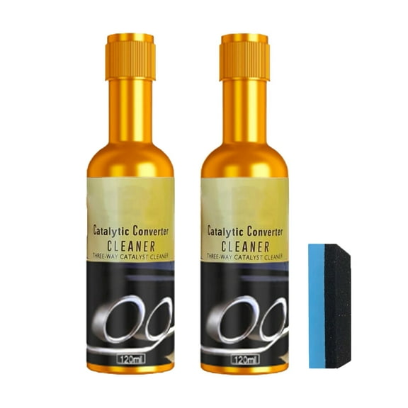 Cevemin Catalytic Converter Cleaner 120ml - Automotive Gasoline Additive for Exhaust System Cleaning, Carbon Removal, and Engine Performance Enhancement
