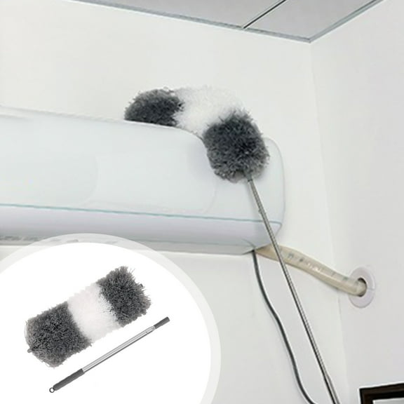 Cevemin Chicken Feather Duster - Expandable Electrostatic Adsorption Detachable Dust Collector for Bedroom and Livingroom Cleaning