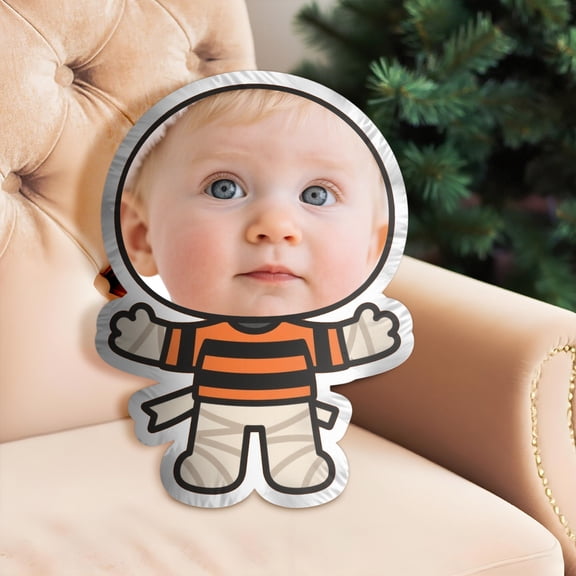 Cevemin Customized Funny Pillows - Personalized Photo Pillow with Baby Velvet Fabric and HD Printing for Halloween Prank Gifts and Home Decor, Sizes 8-55 Inches