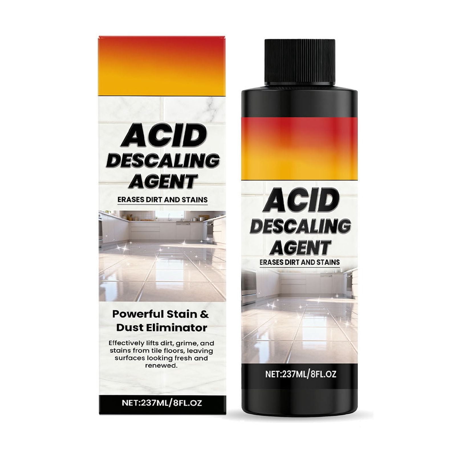 Cevemin Deep Clean Tile Cleaner - Acidic Formula For Stains, Grease ...