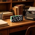 thumbnail image 1 of Cevemin Electronic Clock Multi Functional Digital Alarm Clock with Date Temperature Display LED Clock - Dual Power Supply Brightness Adjustment Sleek Design for Bedroom Living Room Office Use, 1 of 6