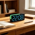 thumbnail image 1 of Cevemin Electronic Clock Multi Functional Digital Alarm Clock with Date Temperature Display LED Clock - Dual Power Supply Brightness Adjustment Sleek Design for Bedroom Living Room Office Use, 1 of 6