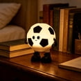 thumbnail image 1 of Cevemin Football Night Light Pat Light Bedroom Decoration - Soft Silicone Touch Control Dimmable Warm White & 7 Color Changing Night Light with Timer Rechargeable for Bedroom Night Stand Home Decor, 1 of 6