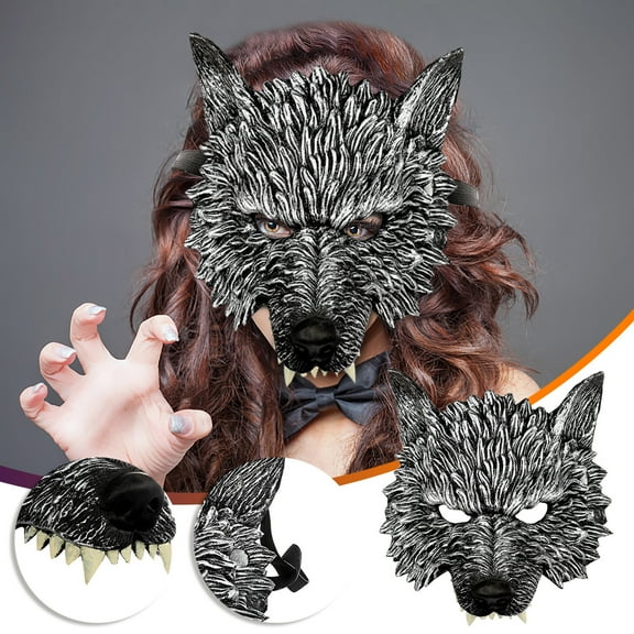 Cevemin Halloween Werewolf Soft Foam 3 D Realistic Dress Up Prop