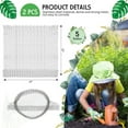 thumbnail image 1 of Cevemin Heavy Duty 304 Stainless Steel Mesh Bags 2Pcs - 40x45cm Plant Root Guard, Insect & Rodent Proof Reusable Metal Net for Garden Protection, 1 of 7