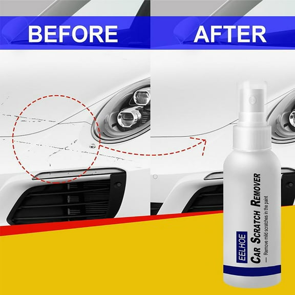 Cevemin High-Tech Car Scratch & Swirl Remover Spray Kit - 3PC Suit with Ceramic Coating, Safe for All Paints & Surfaces, 100ML Easy Paint Scratch Repair