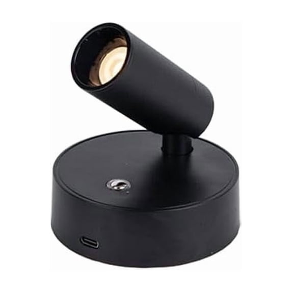 Cevemin Magnetic Rechargeable 360° Rotatable LED Wall Sconce Indoor Bedroom Reading Ambient Light