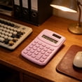 thumbnail image 1 of Cevemin Mini 8-Digit LCD Basic Calculator with Sensitive Buttons - Lightweight Portable Pocket Calculator for Office Home and Business Daily Calculation, 1 of 6