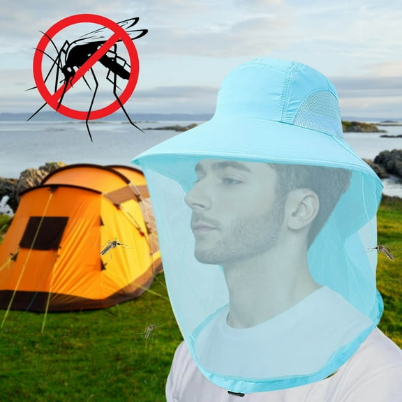 Cevemin Mosquito Net Hat with 360° Mesh - Sun Protection Bee Hat Hunting Hat for Outdoor Camping, Gardening, Hiking, and Travel