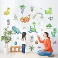 thumbnail image 1 of Cevemin Multi-Color Dinosaur Wall Stickers Removable Self-Adhesive KS6785 for Bedroom Living Room Decor - Easy Peel & Stick PVC Decals DIY Home Decoration, 1 of 7