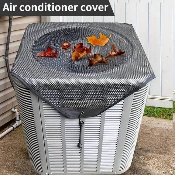 Cevemin Outdoor Air Conditioner Cover - Waterproof AC Unit Protector with Mesh Ventilation for 27.95 inch Air Conditioning Units