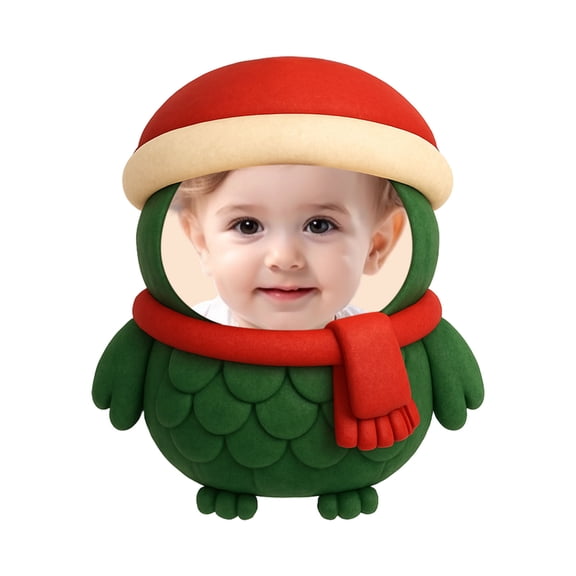 Cevemin Personalized Custom Photo Pillow - Double-Sided Peach Velvet Funny Gift for Christmas Holiday Home Decor