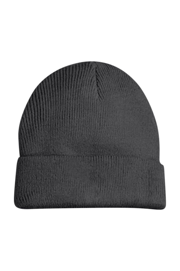 Personalized Name Embroidery Polyester Knit Hat - Warm Winter Beanie with Custom Design for Outdoor Leisure and Home Use