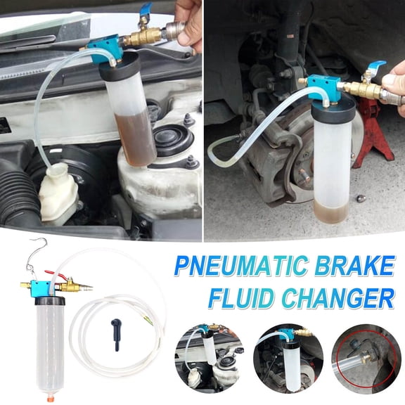 Cevemin Pneumatic Brake Oil Replacement Machine - Portable Brake Fluid Suction Tool for Automotive Maintenance of Cars Motorcycles Boats RVs Trucks