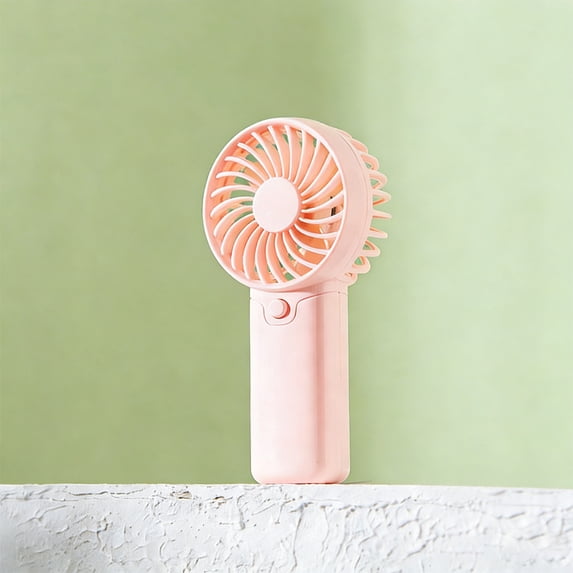 Cevemin Portable Handheld Fan - Battery-Powered Mini Desktop Fan with Hanging Hole for Personal Cooling at Home Office Travel Outdoor