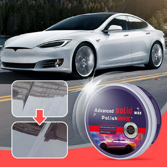 Cevemin Premium Car Polishing Wax 150g - Long-Lasting Paint Coating, Water-Resistant Protection & Easy Application for All Vehicles, Restores Glossy Finish