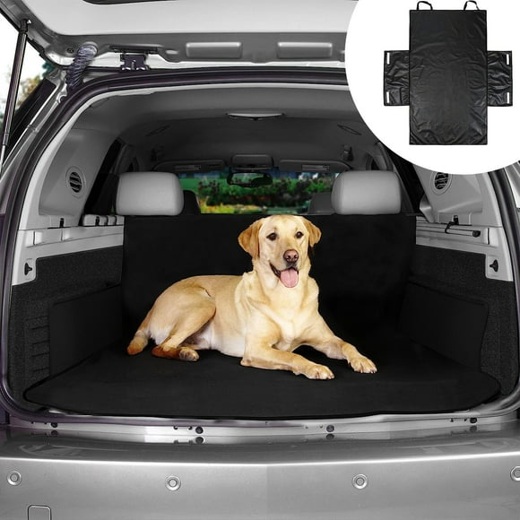 Cevemin Premium SUV Trunk Liner - Waterproof Anti-Slip Heavy-Duty Fabric Car Mat for Dogs, Universal Fit Pet-Friendly Cargo Protection (180x103cm)