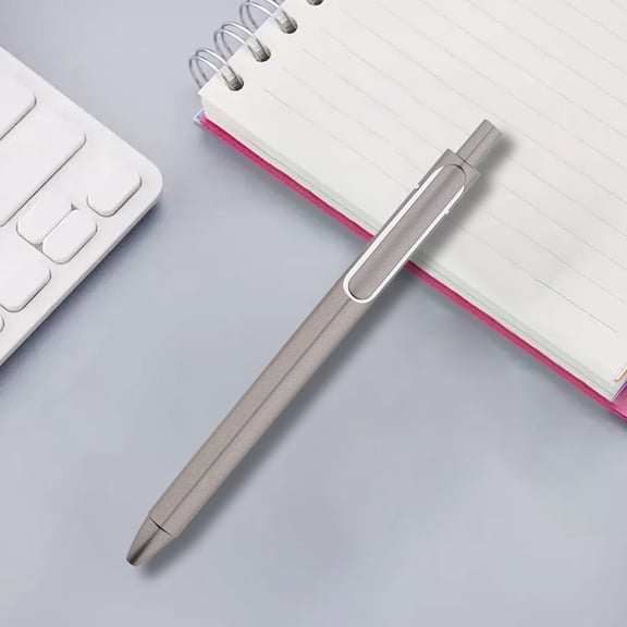 Cevemin Push Type Ballpoint Pen 0.5mm - High Grade Office Water Pen with 1.5ml Ink Capacity and Metal Clip for Smooth Writing, Professional Use